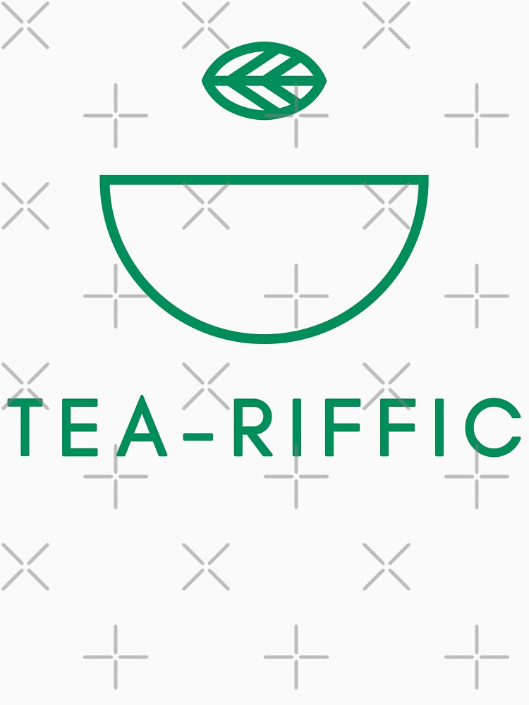 Minimalist Matcha Green Tea Cup Design by LekkieStudioArt