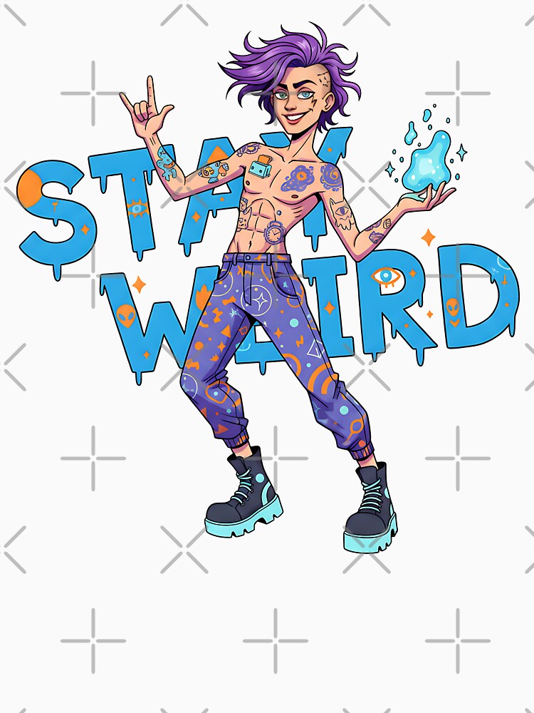 BEST SELLER Stay Weird Gift for Creative Adults by Gilded Dreams