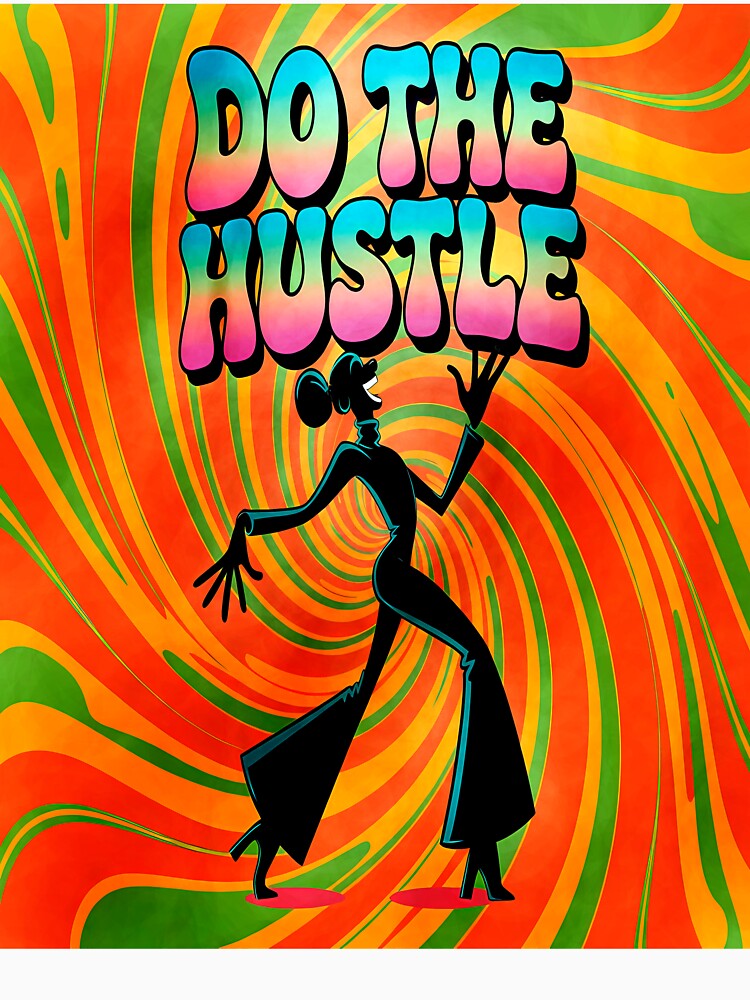Psychedelic Disco | Do the Hustle Tee by SouthPrint