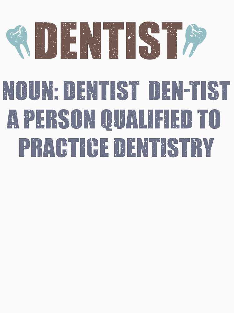 Funny Tooth Designs Dentist Teeth Dental vintage by thiag-o
