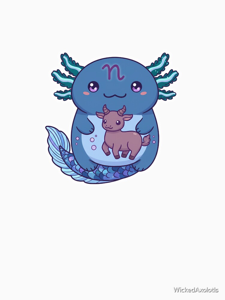 Capricorn Axolotl by WickedAxolotls