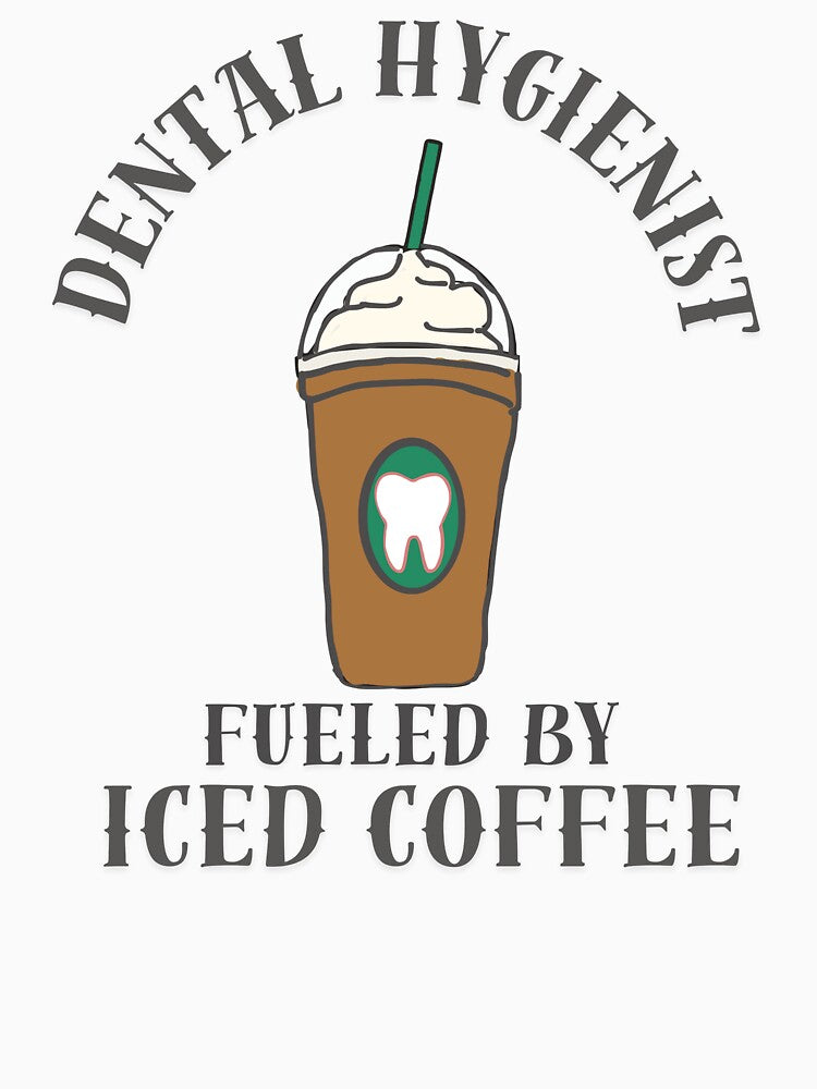 Dental hygienist fueled by coffee by TaraPen