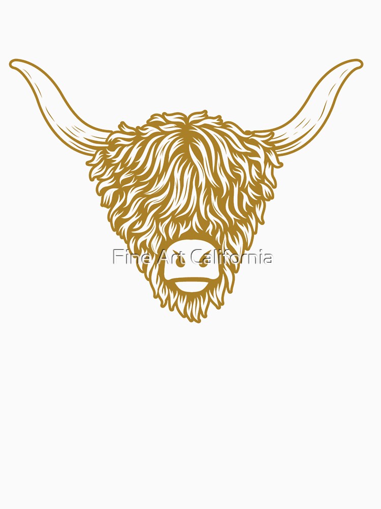 Scottish Hairy Highland Cow by Fine Art California