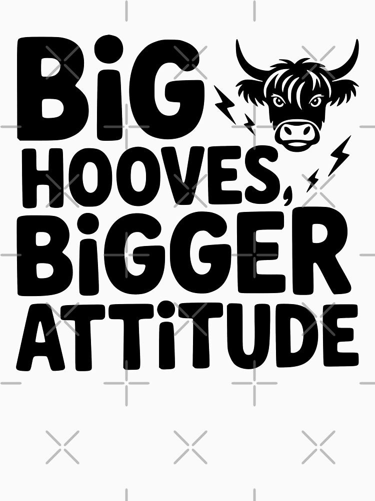 Big Hooves Bigger Attitude by theartfulaspie