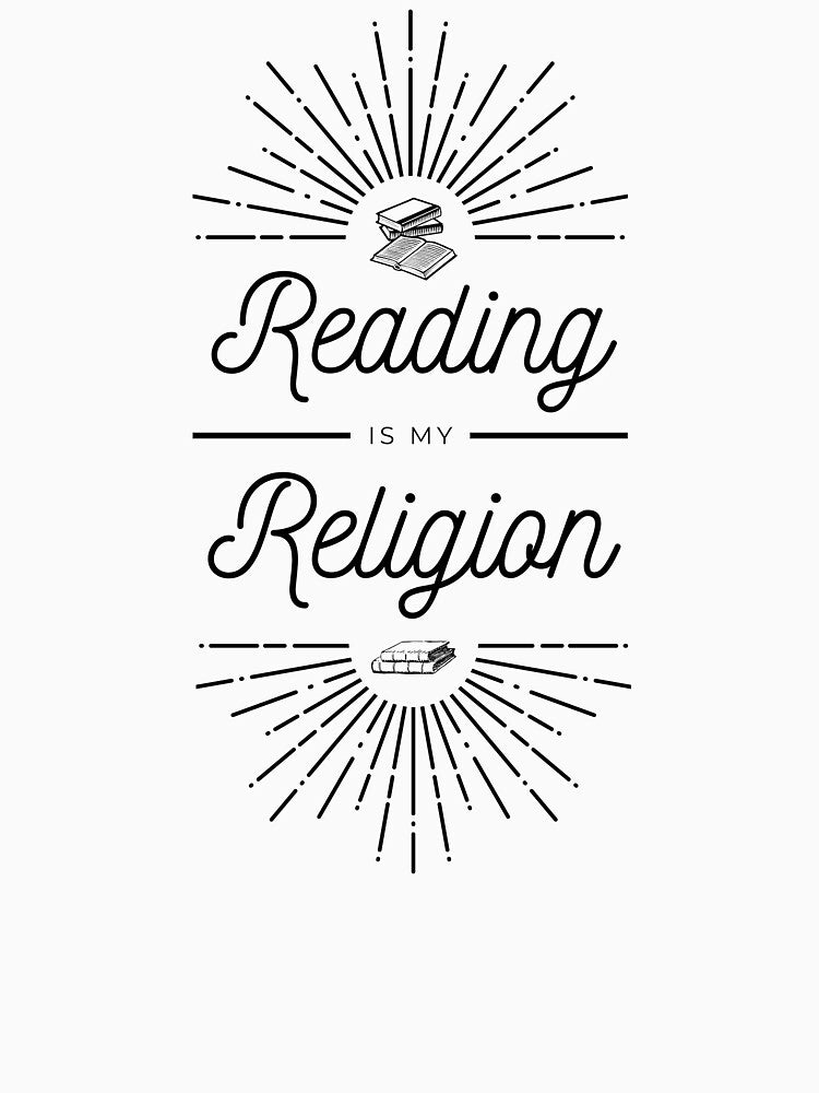 Reading is my Religion by ThreadlyAndCo