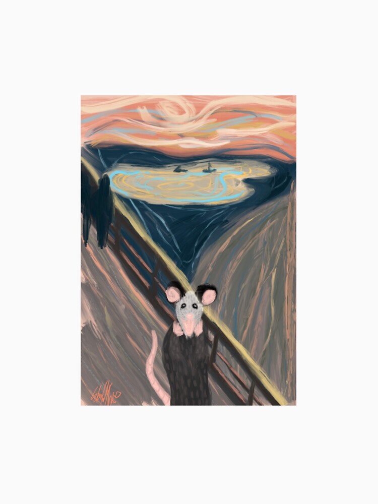 Possum Scream Painting by LilacRains
