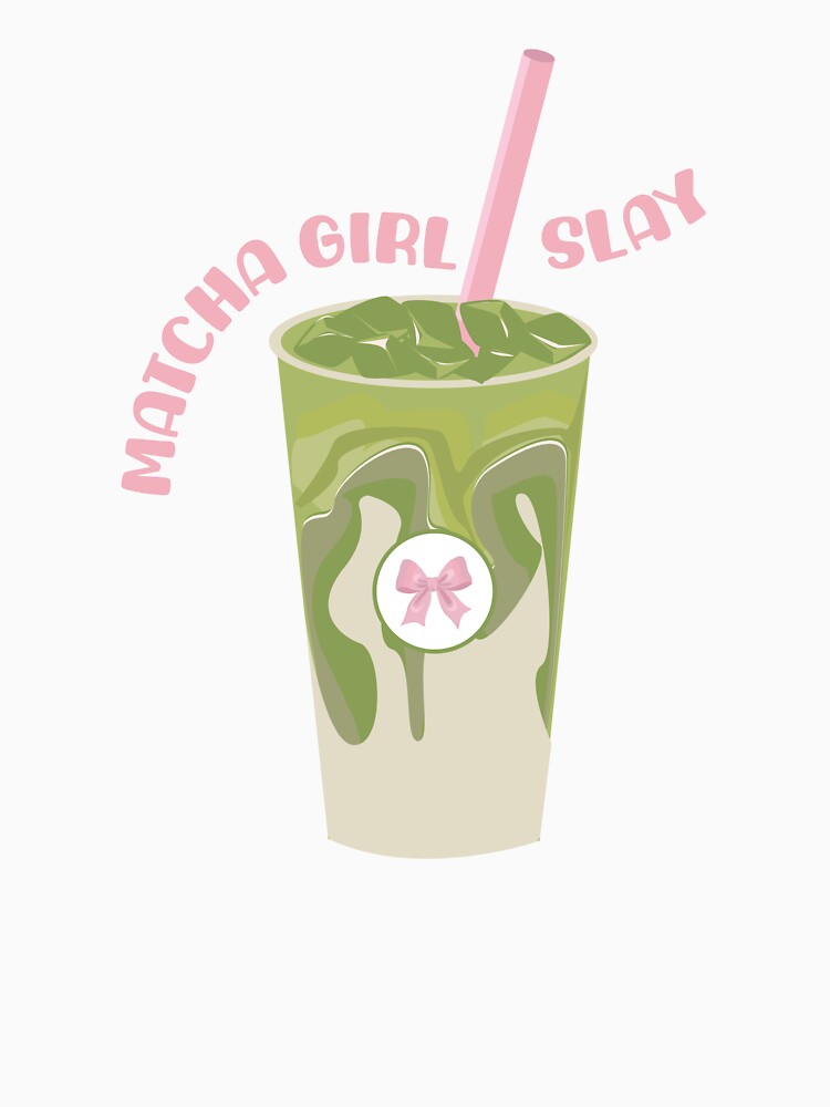 Matcha Girl Slay Sticker by burmacat