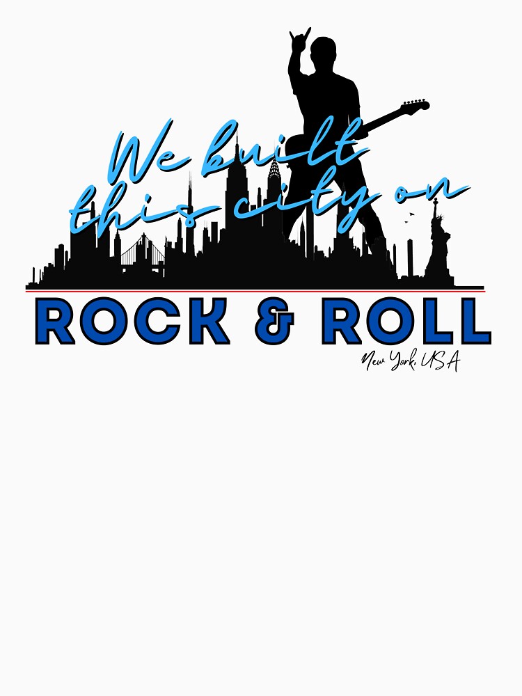 We Built this City - New York, Blue by Mean-Musician