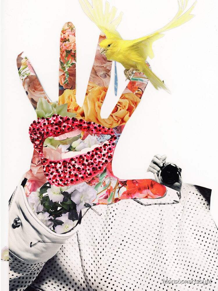 A bird in the hand by MonsoonartsbyM
