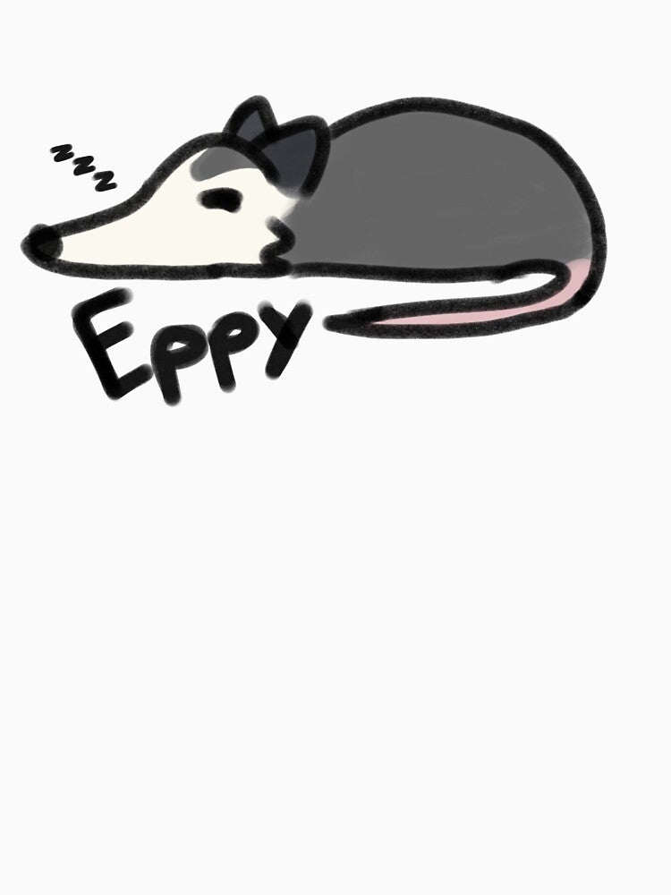 Eppy Opossum Possum Sleepy Tired Nap by doodledont