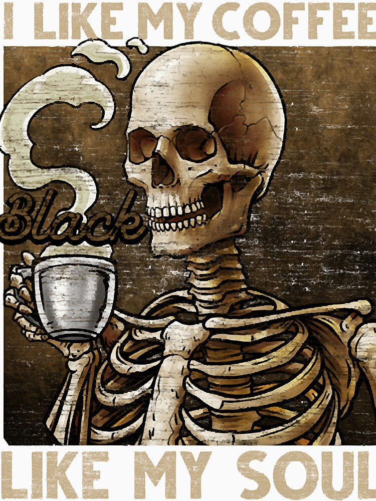 Black Coffee Drinker by DarleneCh87691
