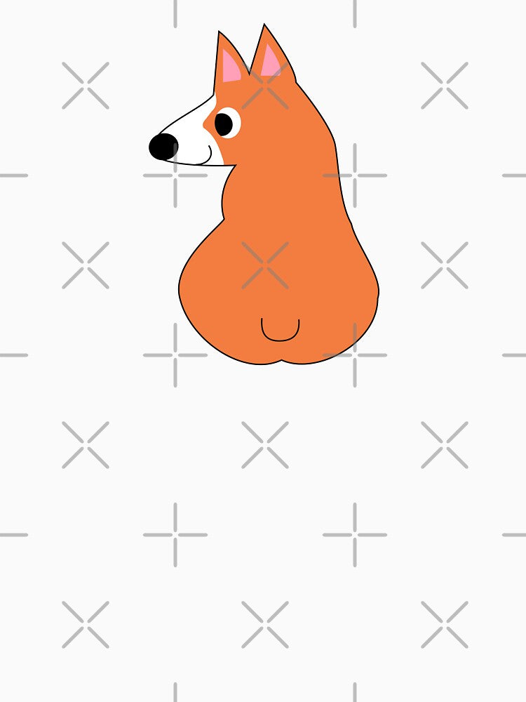 Corgi Butt by DinoKate