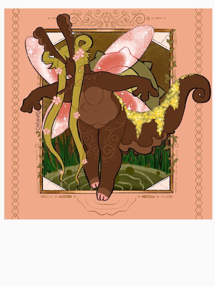 Springtime Snail Fairy by catmossAtelier