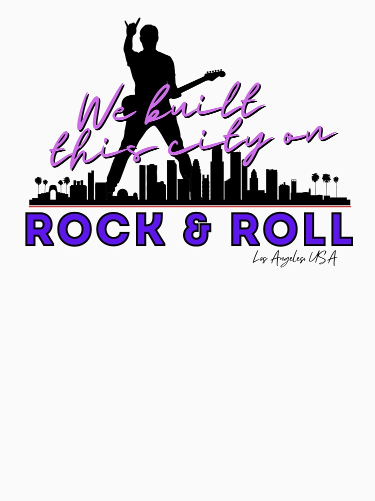 We Built this City - Los Angeles, Purple by Mean-Musician