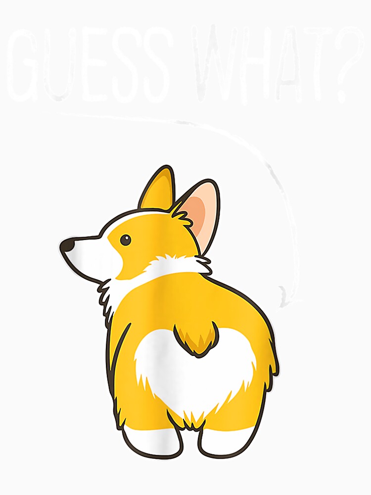 Corgi Guess Butt Welsh Costume Gifts by donnagia
