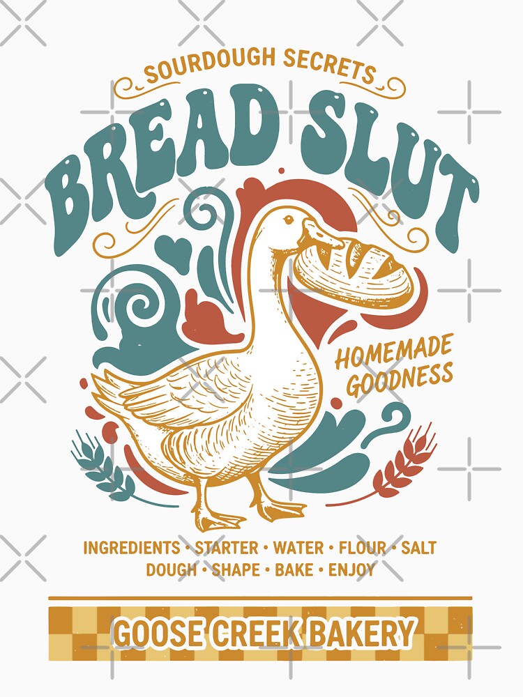 Sourdough funny pun Baking Baker Bread Making by LuminOrb