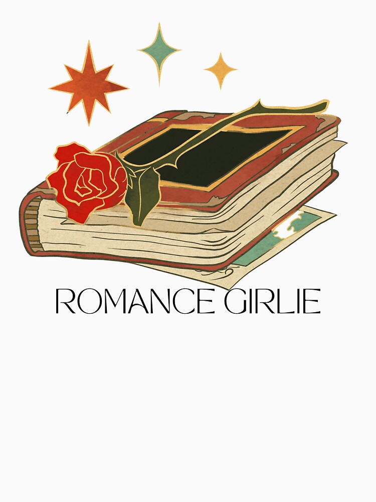 Book Aesthetics Rose Romance Girlie by EverAfterStudio
