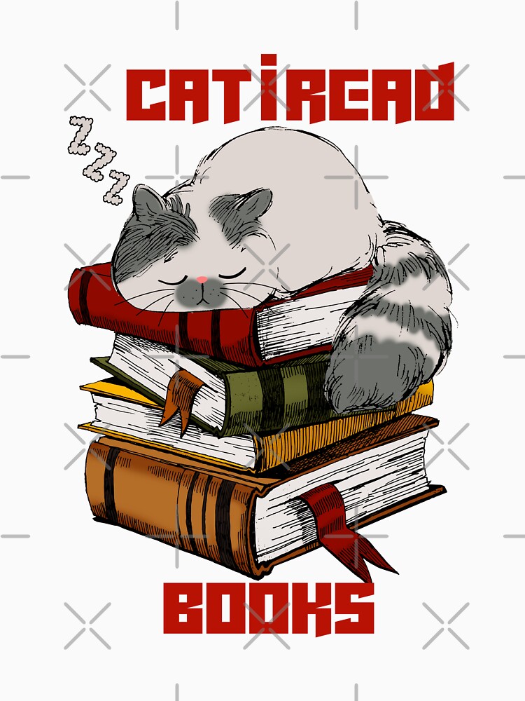 Cats  I Read Books by FLOWER--ART