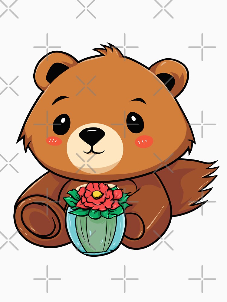 Cute bear flower by Flotziel id