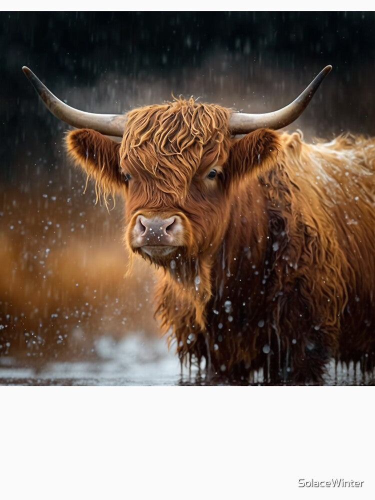 Highland Cow by Solace Sparkles