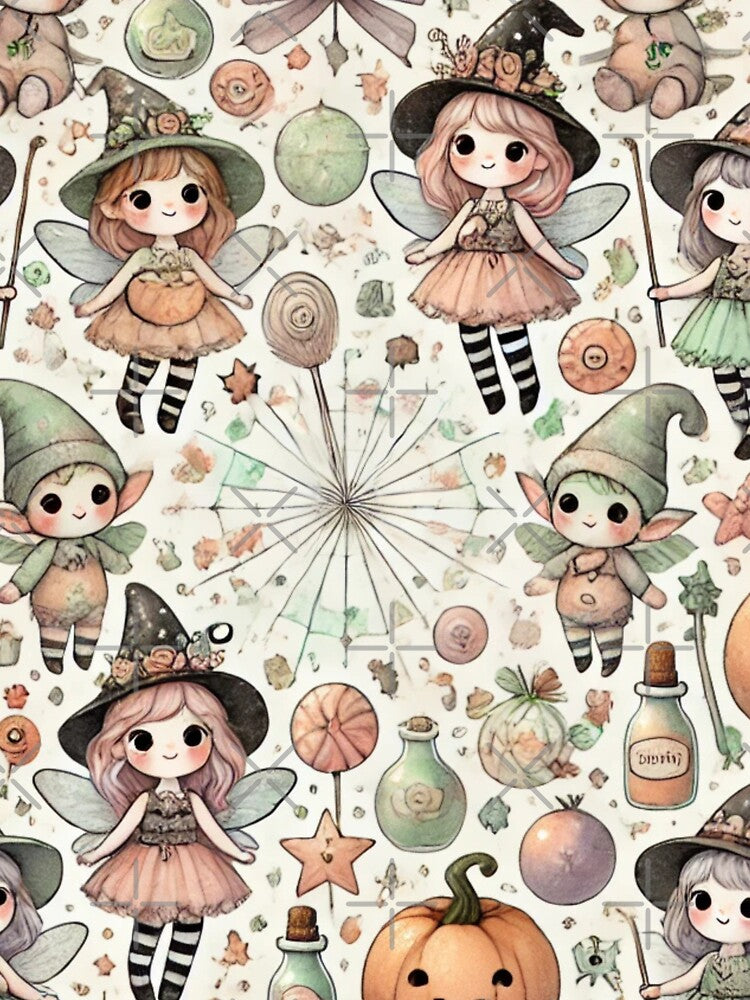 Pumpkin Patch Pixie Parade by Dream Bloom Gallery