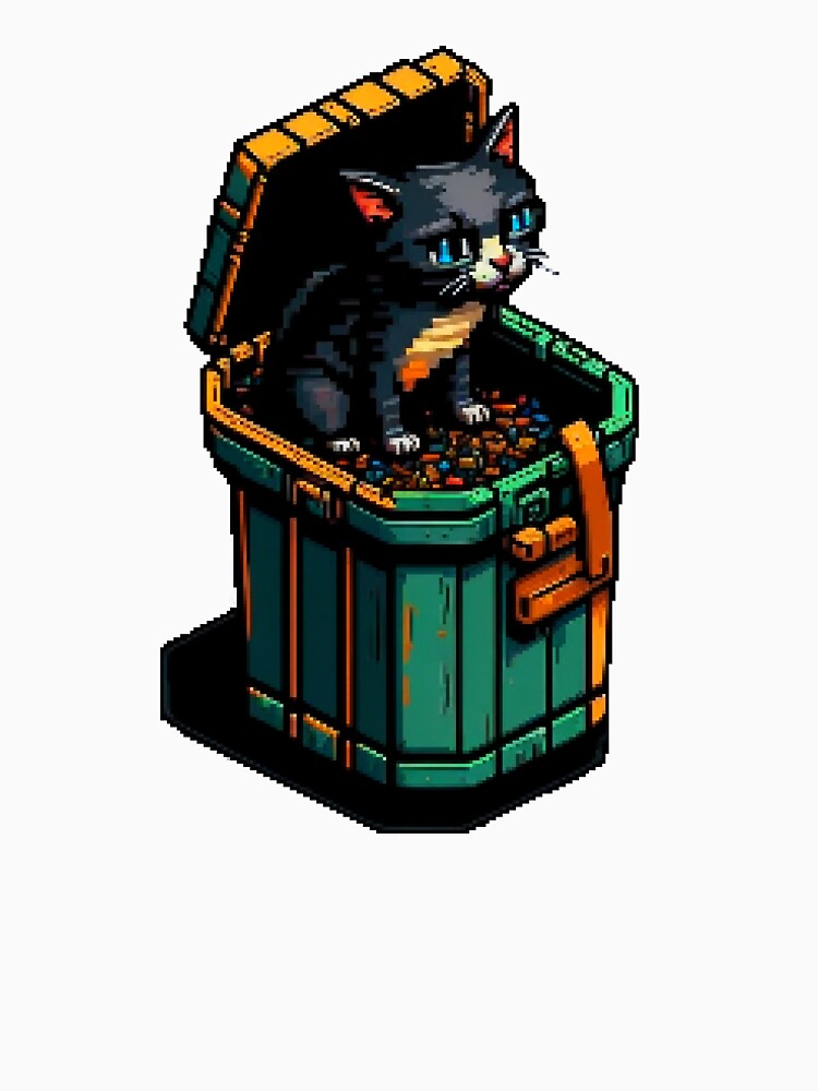 Trash Cat II by 9LivesCats