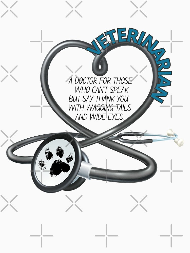 Veterinarian: Blue by Rooted Creations