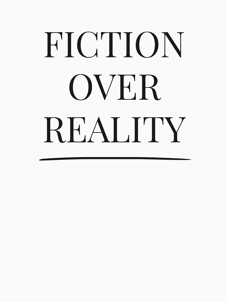 Fiction Over Reality - Booktok x Romance Reader Aesthetic by Inkbound Co