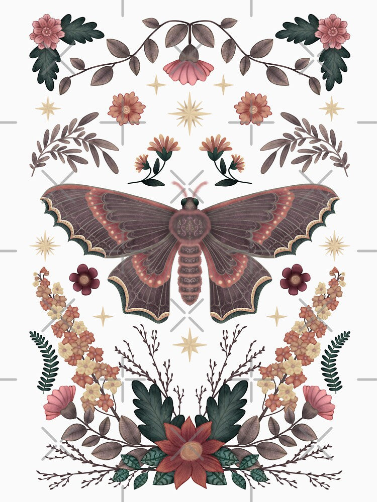 Blossom Gray Moth by noctilucentia