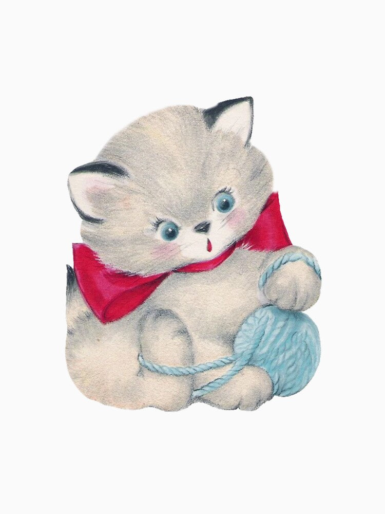 Coquette Vintage Cat by Pixiedrop