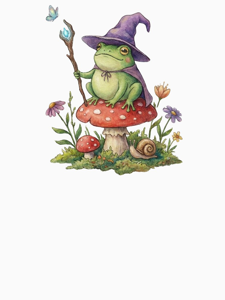 Enchanted Frog on a Mushroom by GeekGuysShop