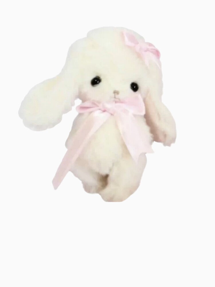 The cutest coquette rabbit with bow by Pixiedrop