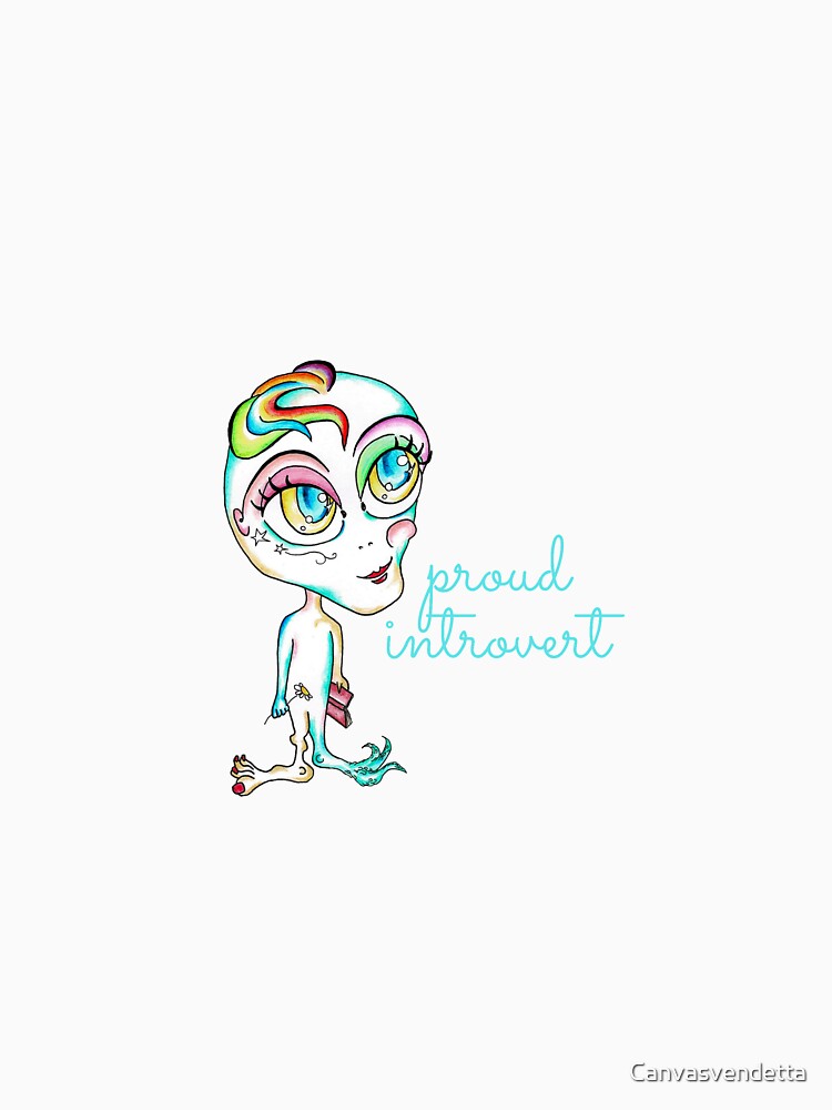 Introverted and proud of it - bookworm, nerdy, hermit by Canvasvendetta