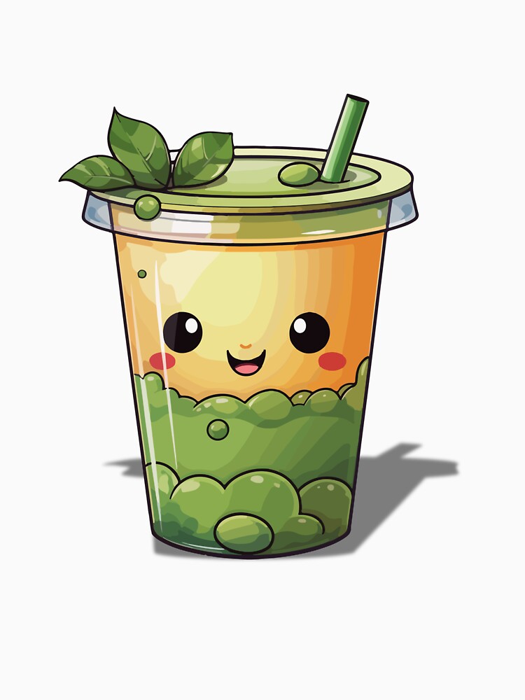 Cute Matcha Drink – Kawaii Green Tea Shirt by Kasad