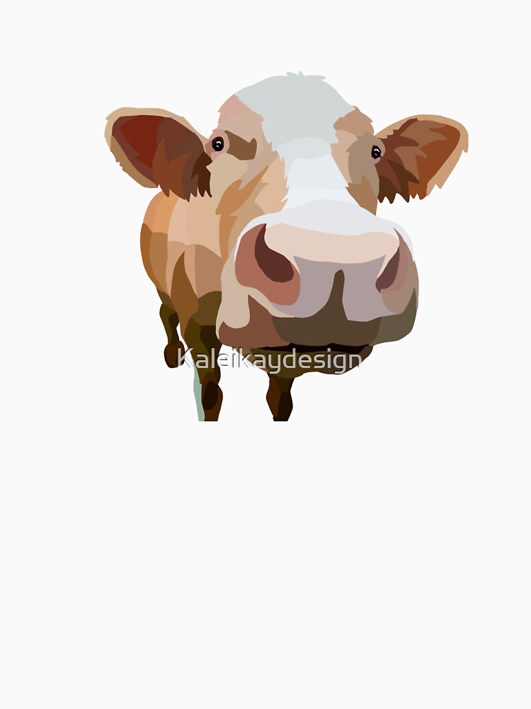 Cute cow by Kaleikaydesign