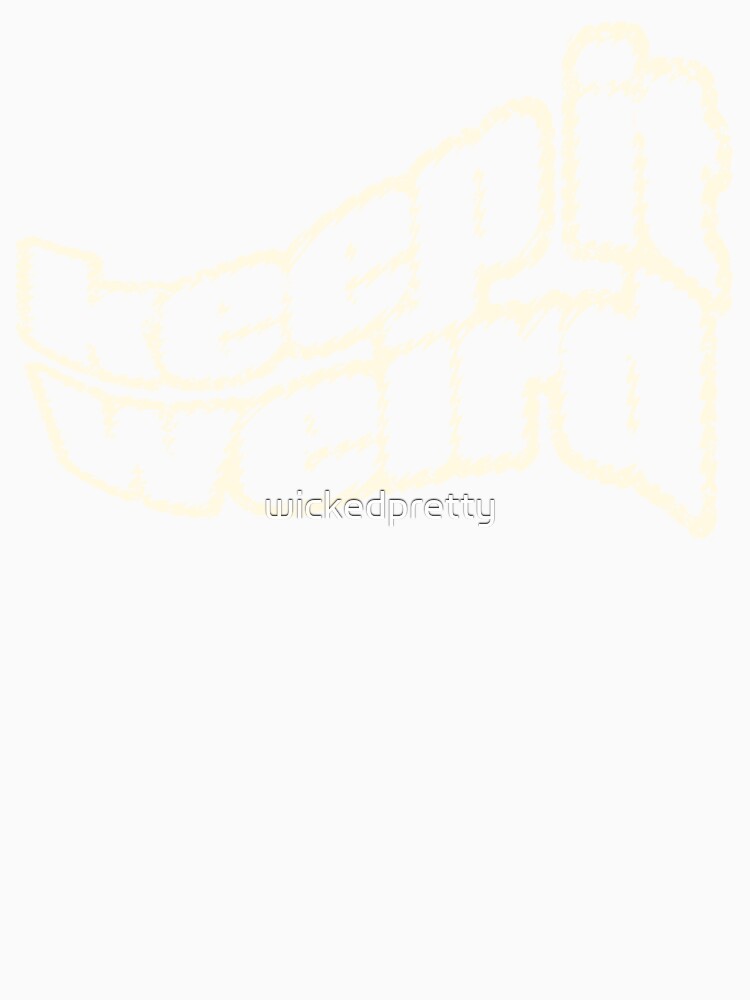 Keep it Weird Fidgety-Outline Lettering by wickedpretty