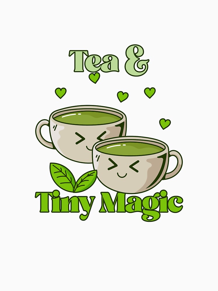 Tea & Tiny Magic Cute Matcha Design by Homelife3
