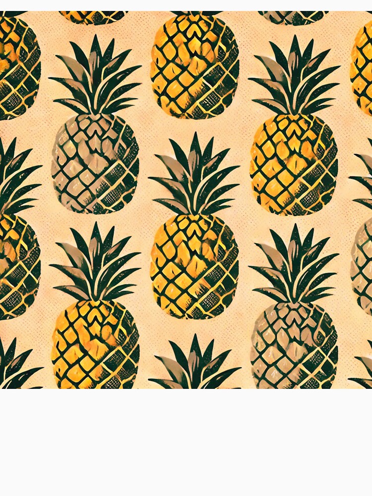 Retro Fruit Print, Summer Aesthetic, Cottagecore Fabric Design by TEEJAMBOREE