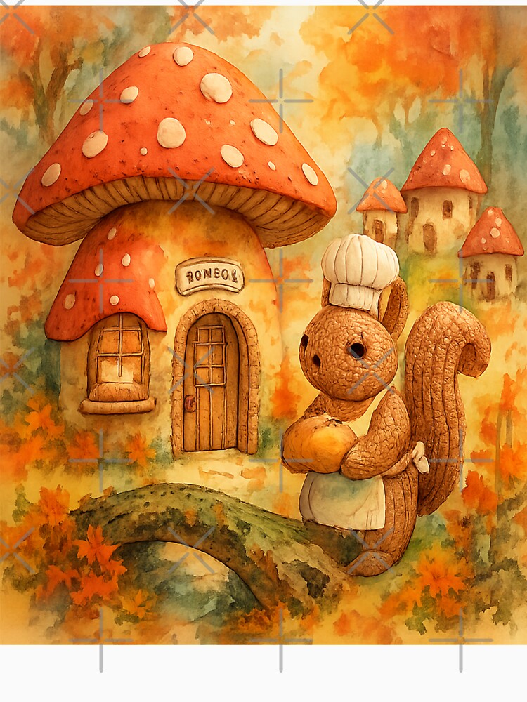 Enchanted Mushroom Hollow - Cottagecore Foraging Fantasy Tee by TONSNAP
