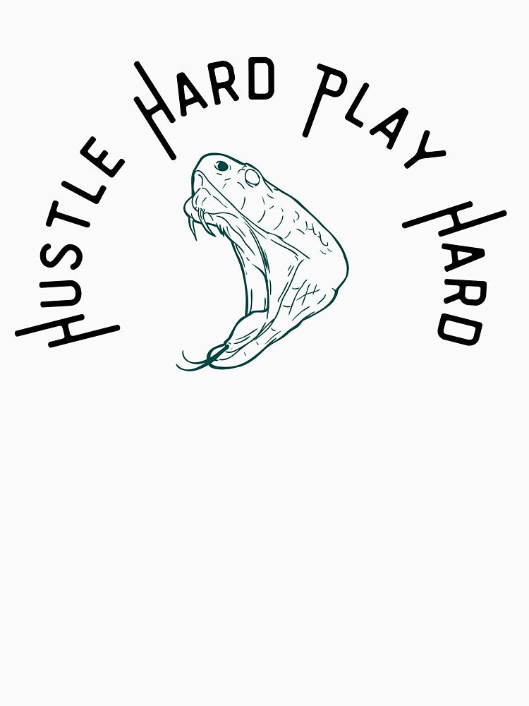 snake/ hustle hard play hard by FourNuns