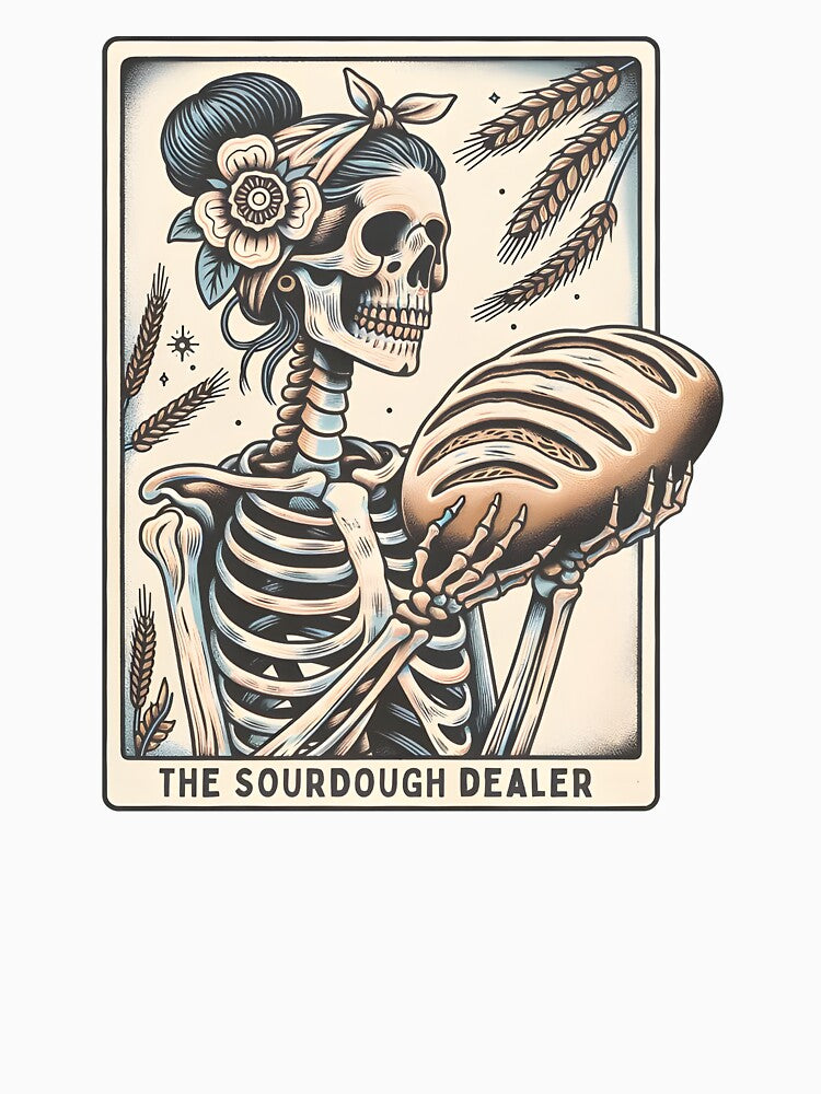 The Sourdough Dealer Tarot Card by ElizabethMorri2