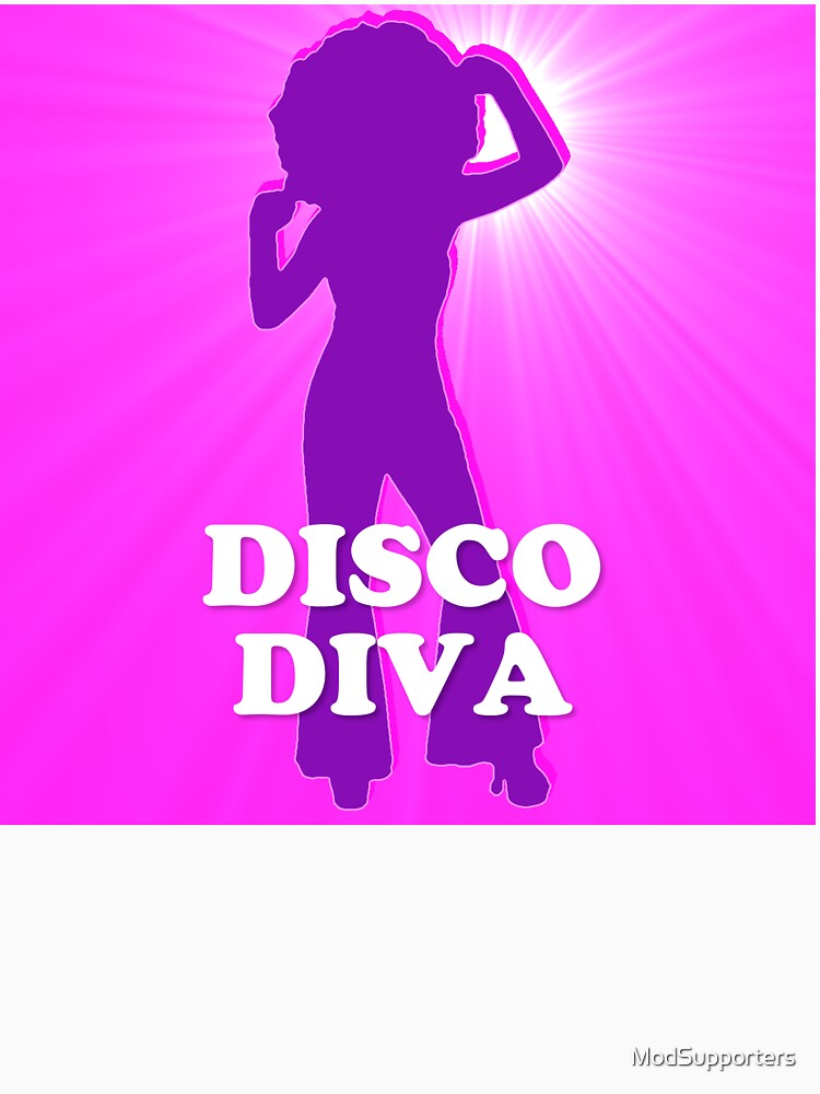 70s Disco Diva Soul Girl retro  design by ModSupporters