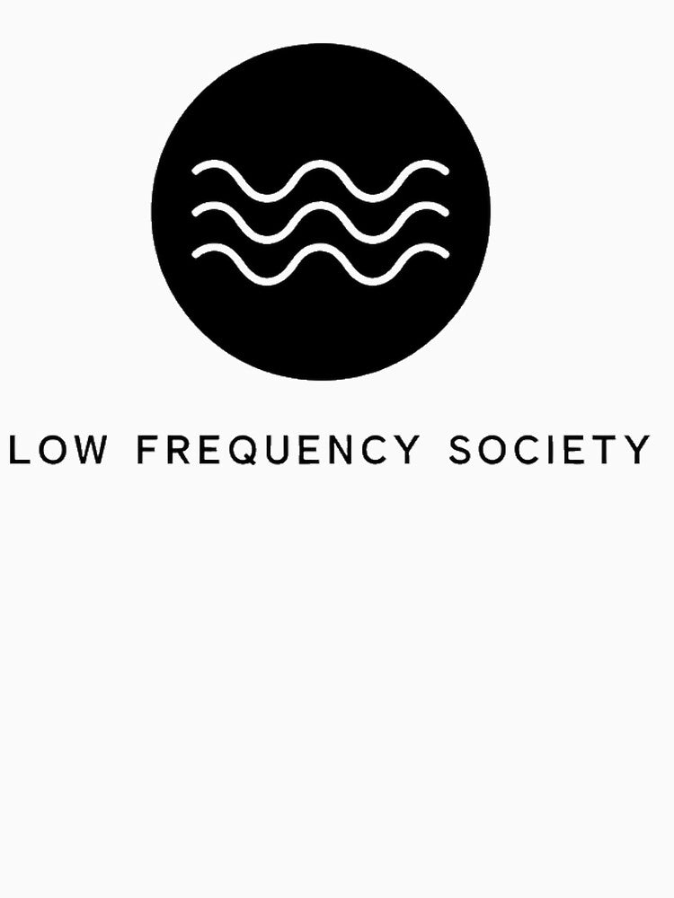 LOW FREQUENCY SOCIETY – Minimal Subculture Logo Tee by Beats & Barks