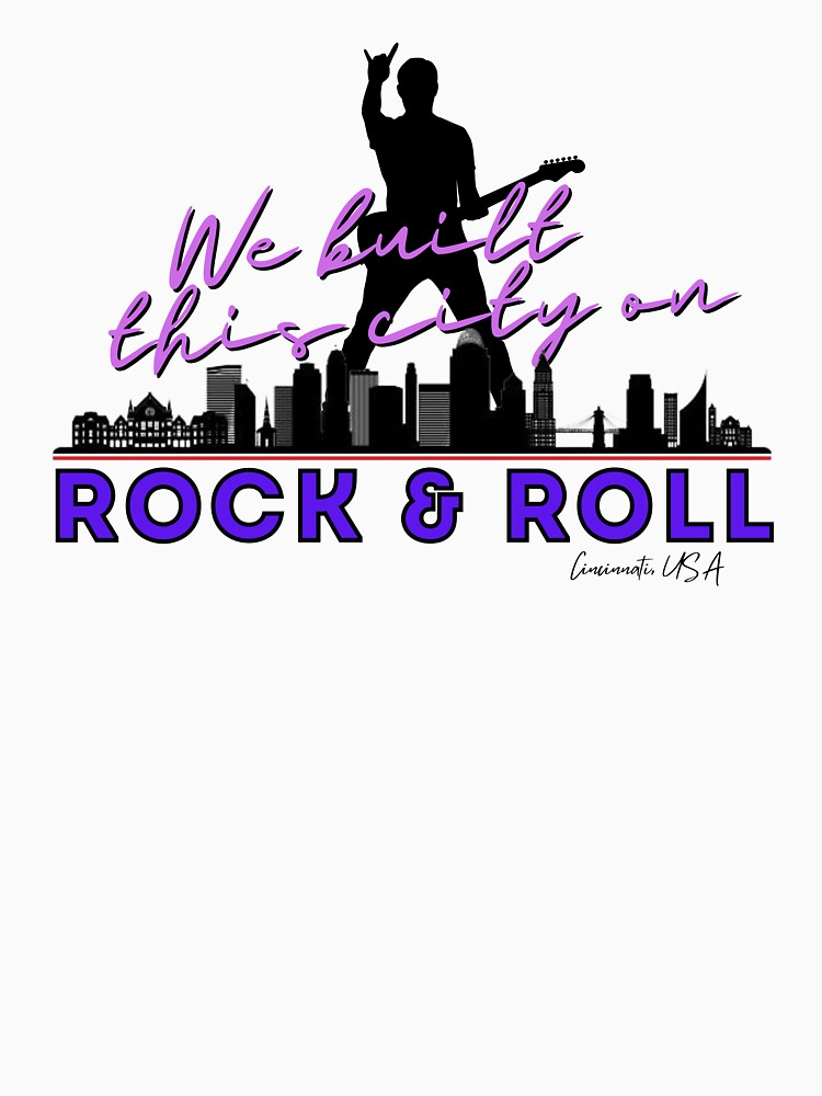 We Built this City - Cincinnati, Purple by Mean-Musician