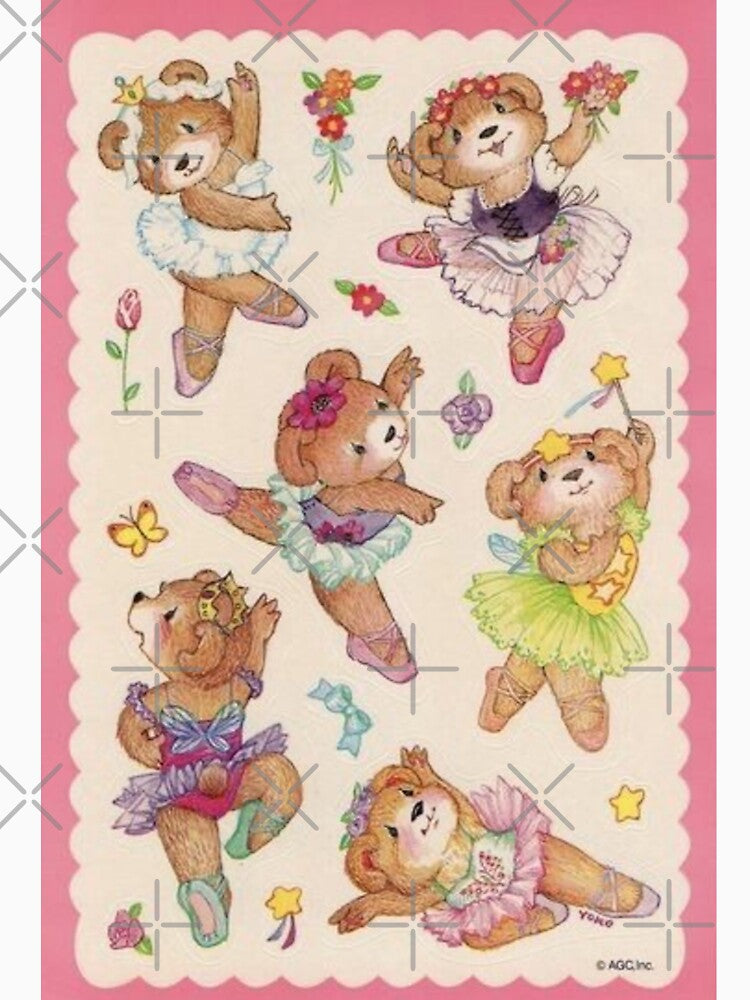 coquette ballerina bears by FilmKitty