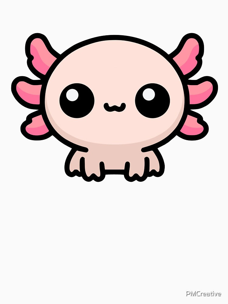 Cute Axolotl by PMCreative