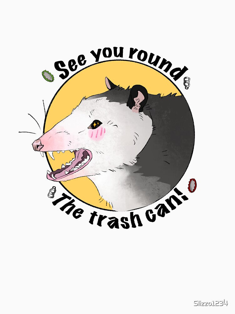 See you round the trash can Opossum by Slizzo1234