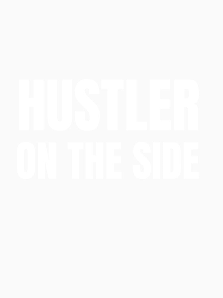 Hustler on the Side - which text on red by katiekendall