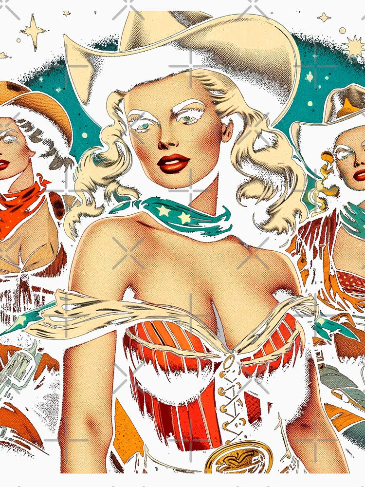 Cute Hot Cowgirls by PulpVintage