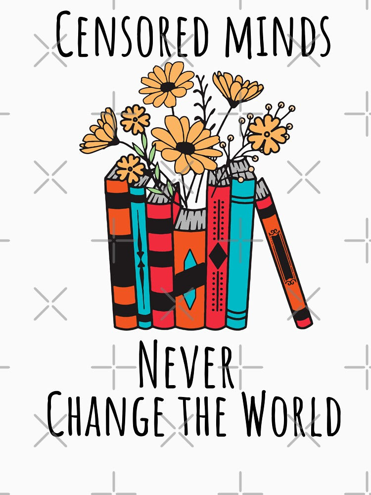 Banned books flowers by CandyVenom